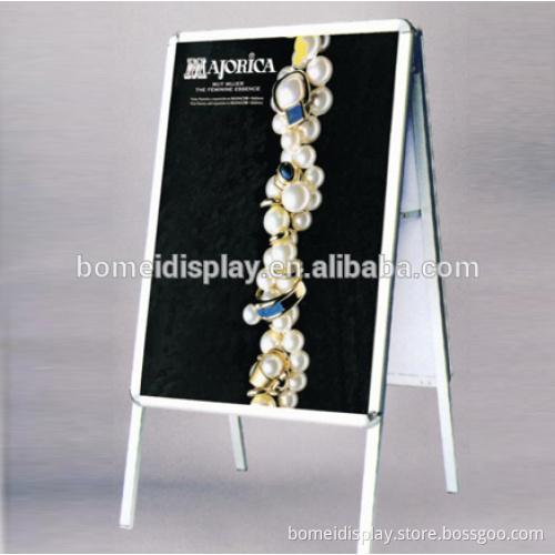 Double side customized cardboard display stand
